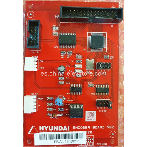 Placa codificadora 204C2520 V02 para ascensores Hyundai